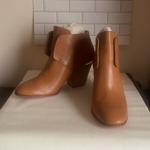 Cole Haan “Hayden” Women’s Leather Bootie in Pecan - Size 10